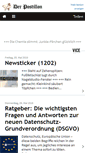 Mobile Screenshot of der-postillon.com